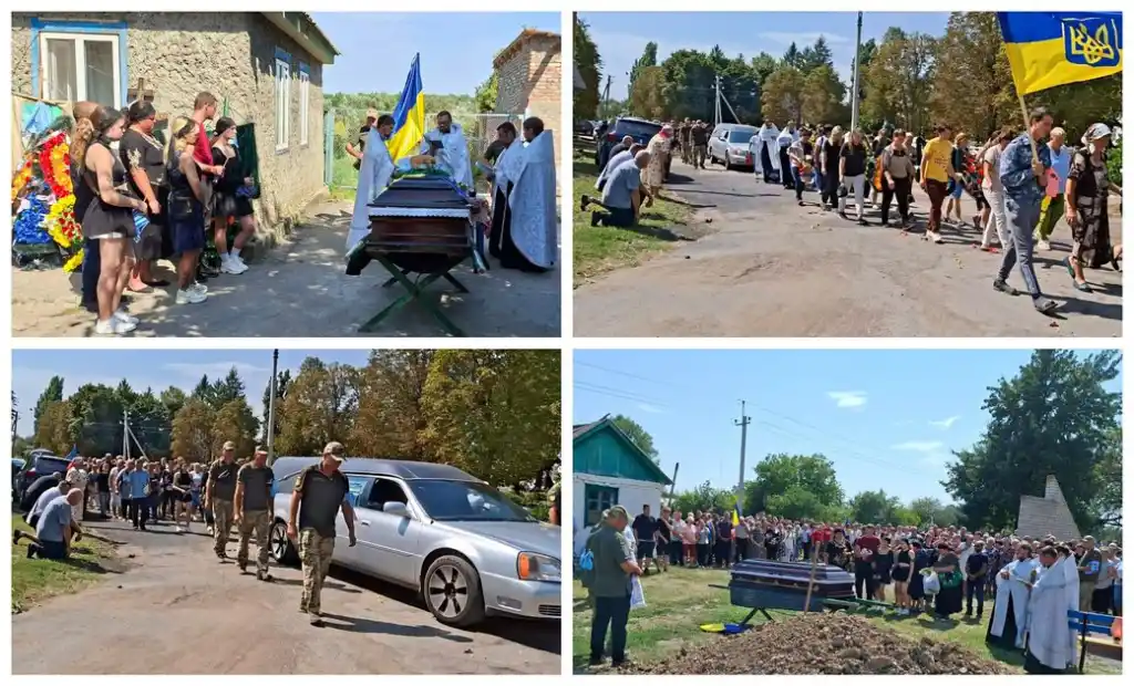 Кіровоградщина попрощалася з трьома захисниками: Олексієм Зєновим, Дмитром Ларіним та Романом Делікатним