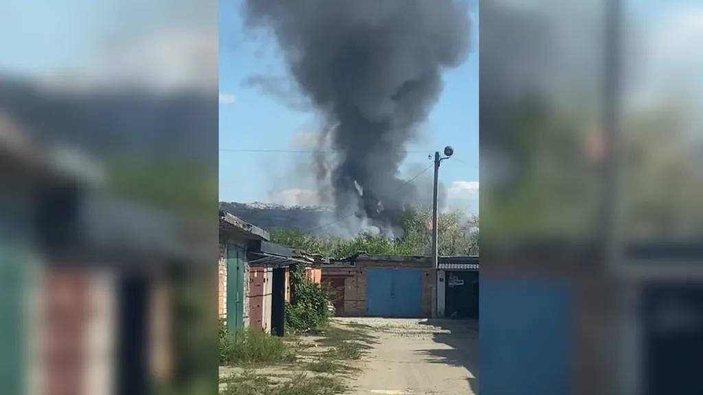 У Кропивницькому загорілося міське сміттєзвалище в районі Завадівки