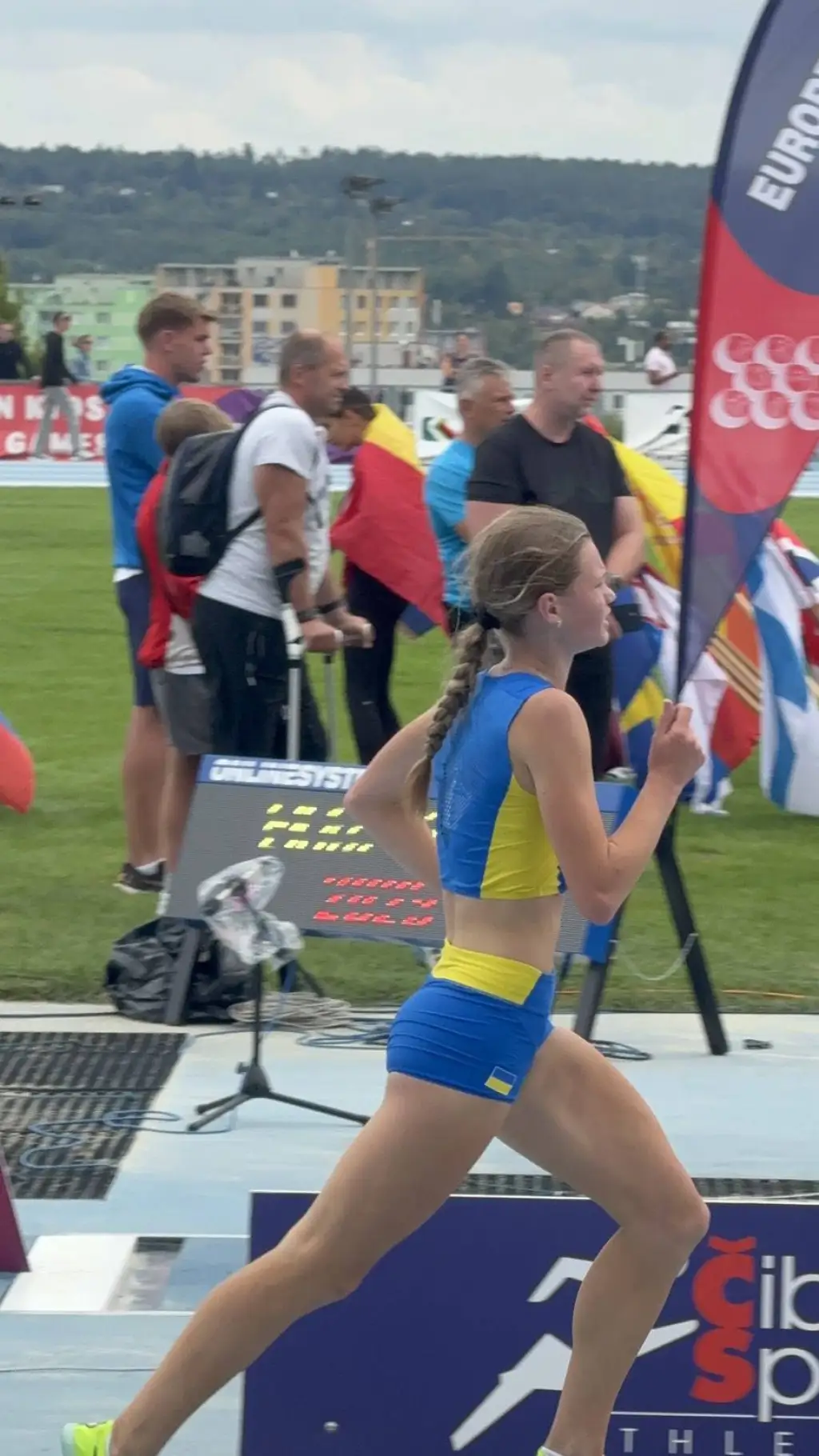 Юні спортсмени з Гайворона дебютували на європейському легкоатлетичному фестивалі