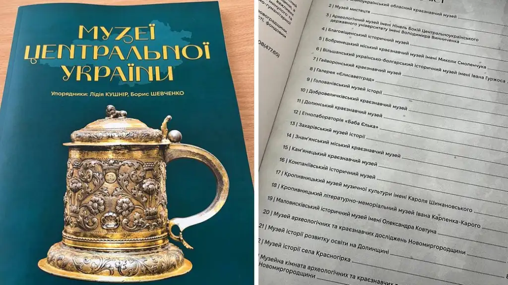 У Кропивницькому видали унікальний збірник про всі музеї Кіровоградщини