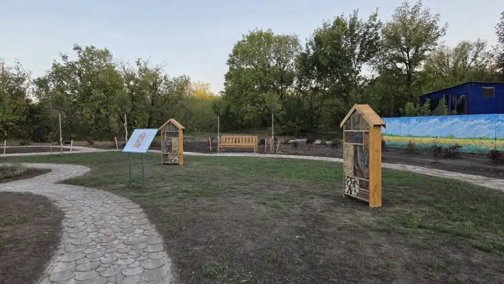У Кропивницькому відкрили екосквер за 1,4 мільйона гривень: доглядатиме КП «Благоустрій»