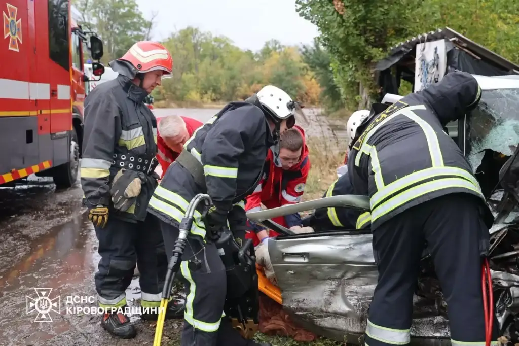 Дві ДТП на Кіровоградщині: постраждали троє людей, їх госпіталізували