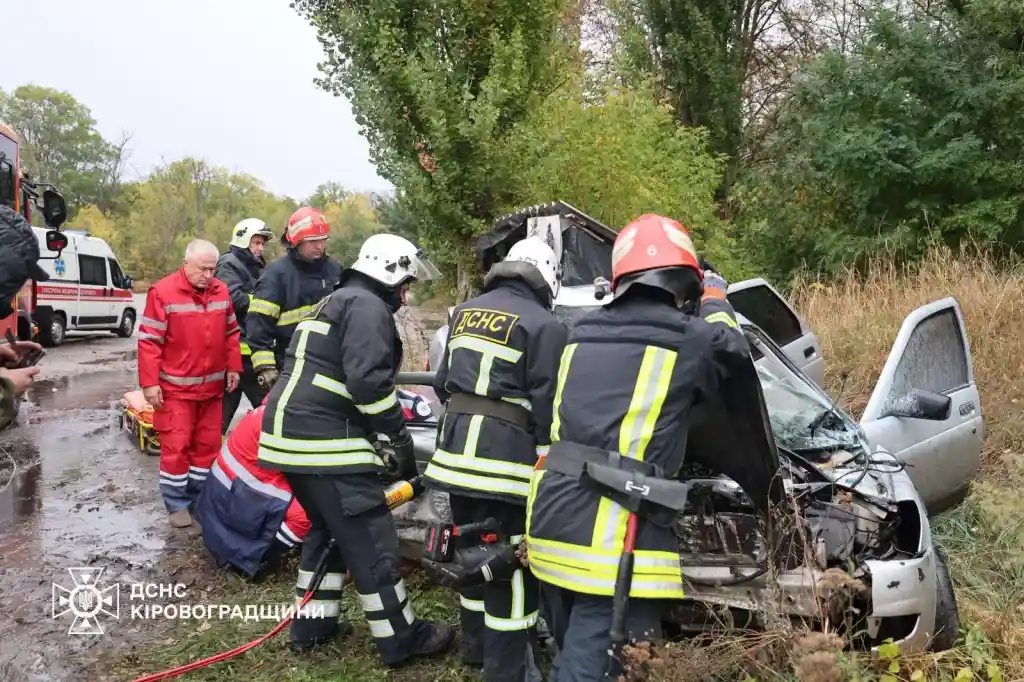 Дві ДТП на Кіровоградщині: постраждали троє людей, їх госпіталізували