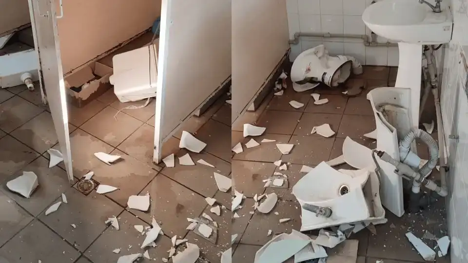 На Кіровоградщині чоловіка покарали за нищення громадської вбиральні