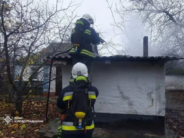 У Кіровоградській області рятувальники ліквідували шість пожеж