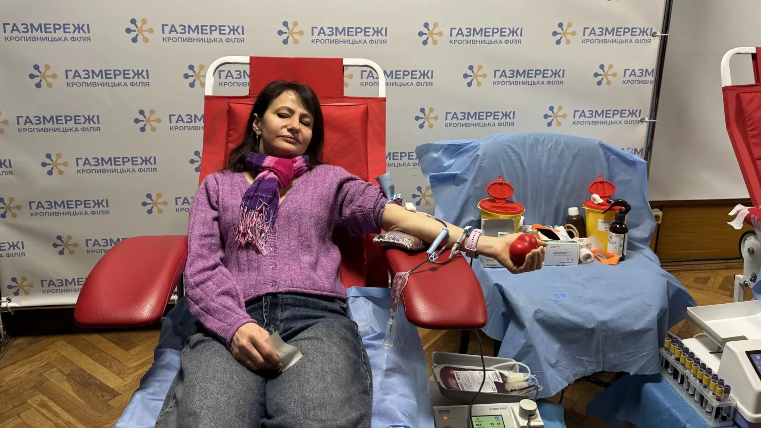 У Кропивницькому провели донорську акцію для прифронтових шпиталів