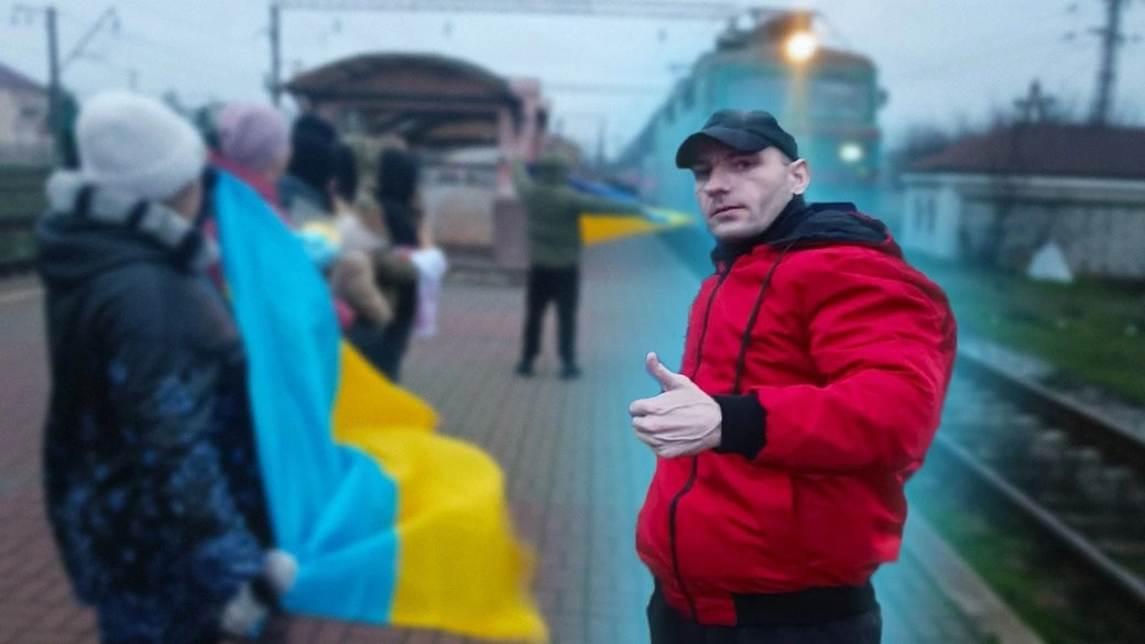 З рідним містом після трьох з половиною років неволі: Знам’янка зустріла Вадима Звягінцева