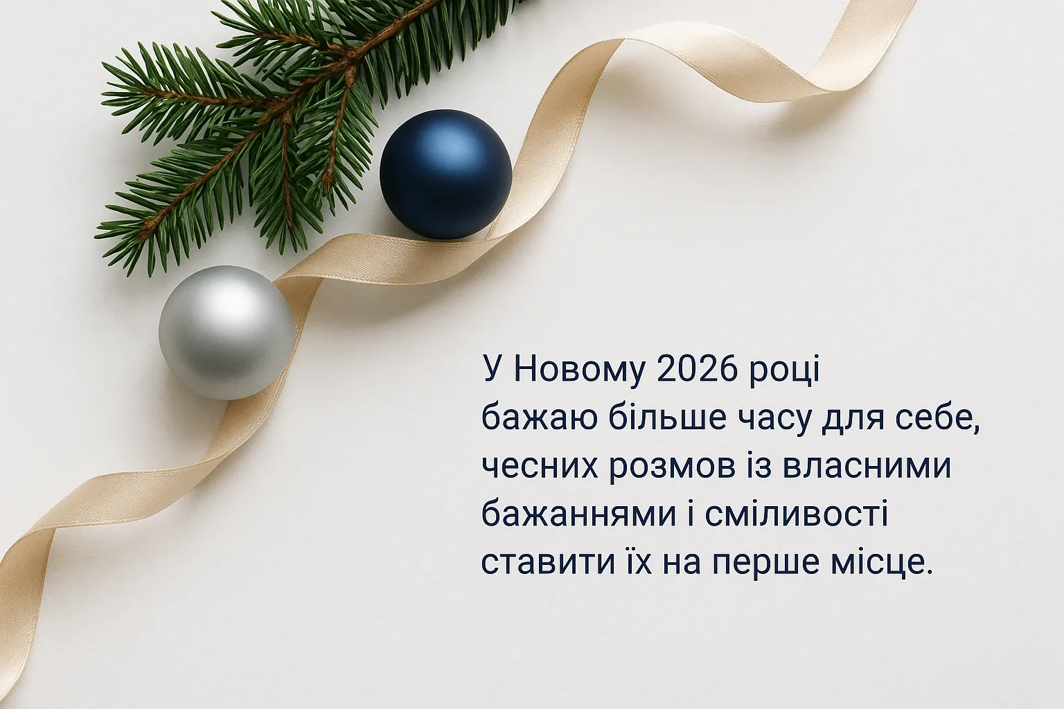 Привітання з Новим роком 2026 своїми словами
