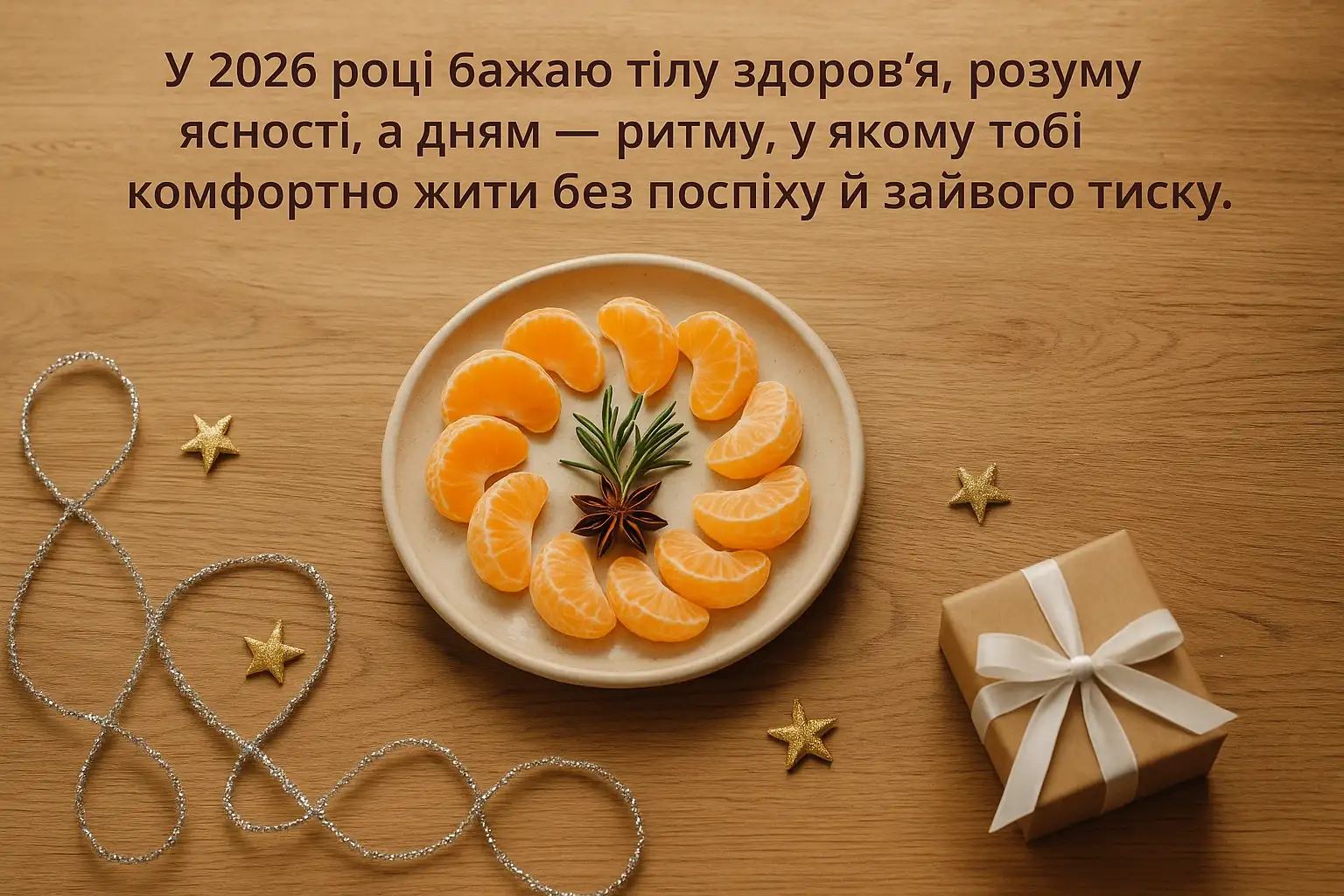 Привітання з Новим роком 2026 своїми словами