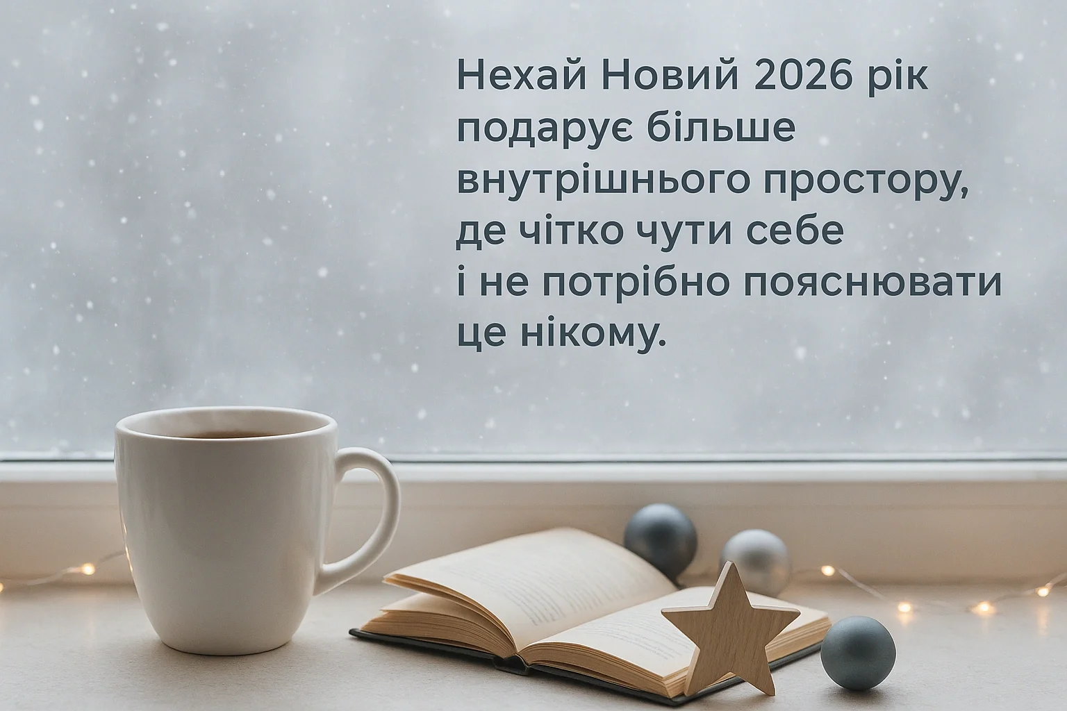 Привітання з Новим роком 2026 своїми словами