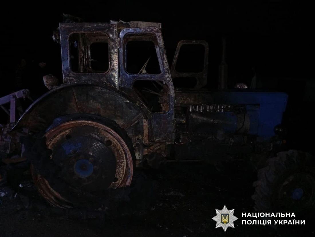 Конфлікт у Голованівському районі завершився підпалом родинної техніки