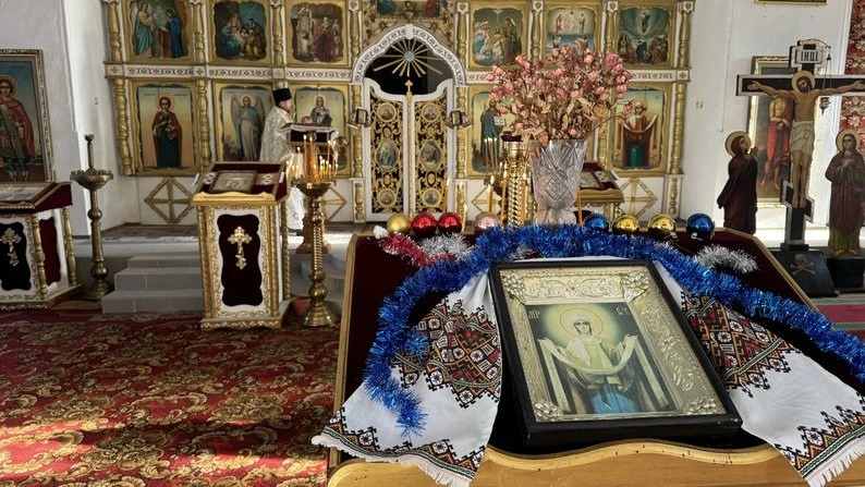 Через шість років судів у Чечеліївці відновили богослужіння у храмі Покрови Пресвятої Богородиці