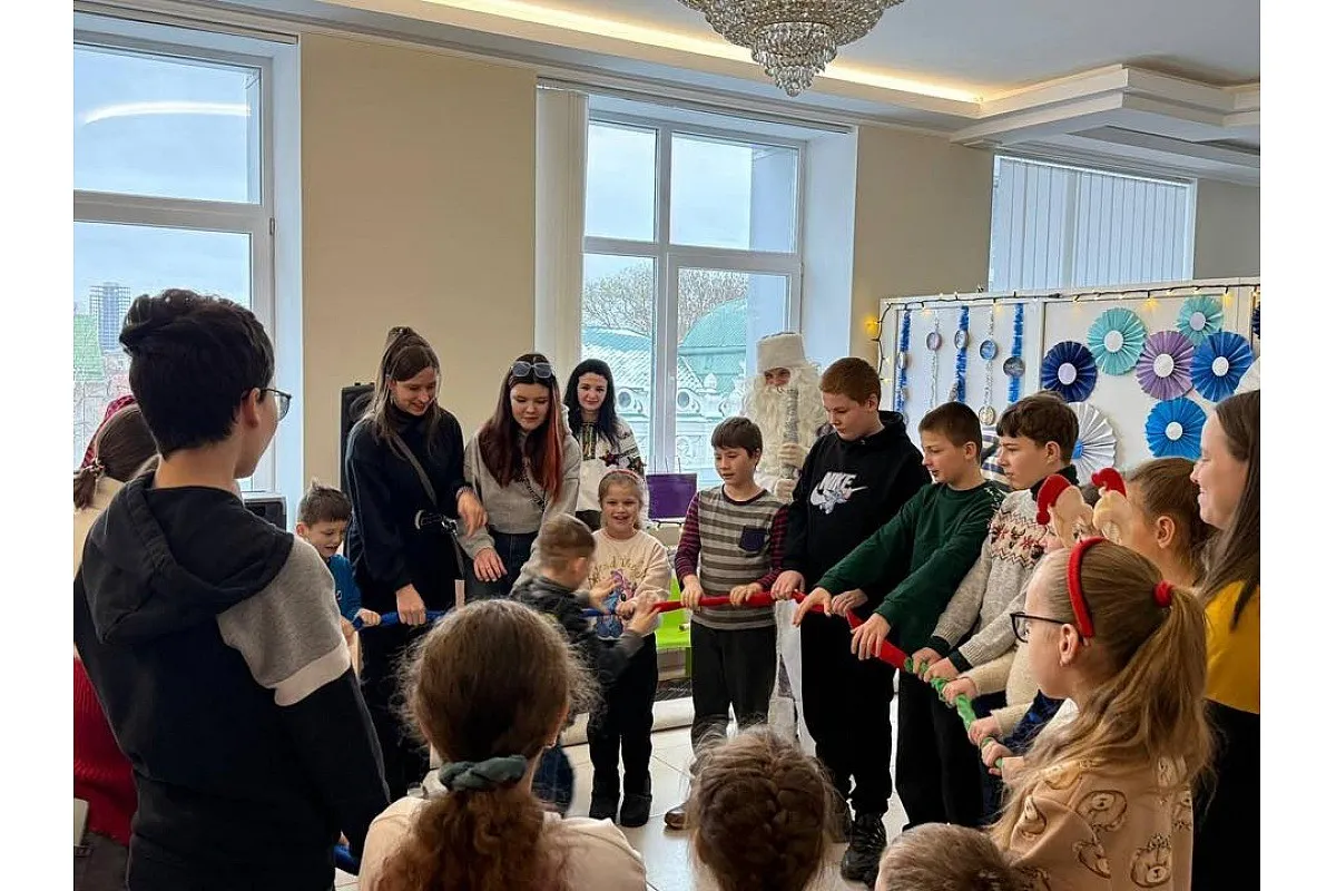 Свято, яке повертає дитинство: як у Кропивницькому привітали маріупольських дітей