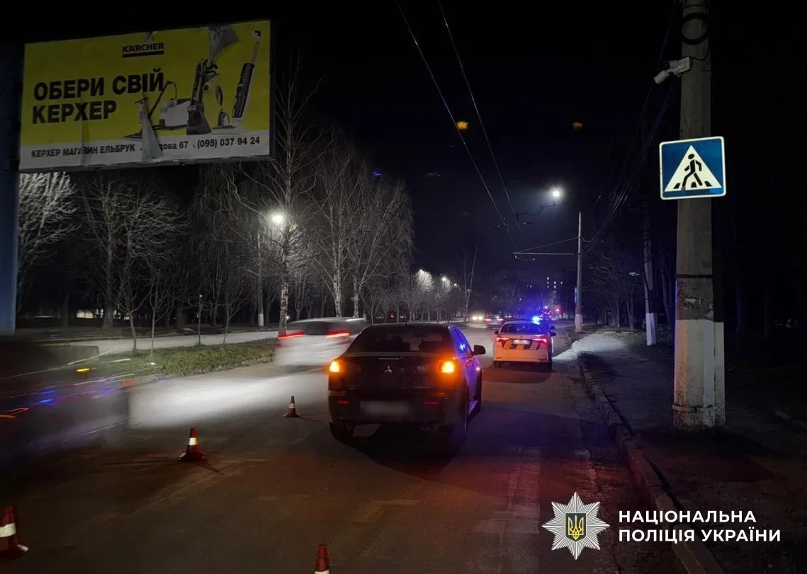 У Кропивницькому п’яний водій збив жінку на пішохідному переході