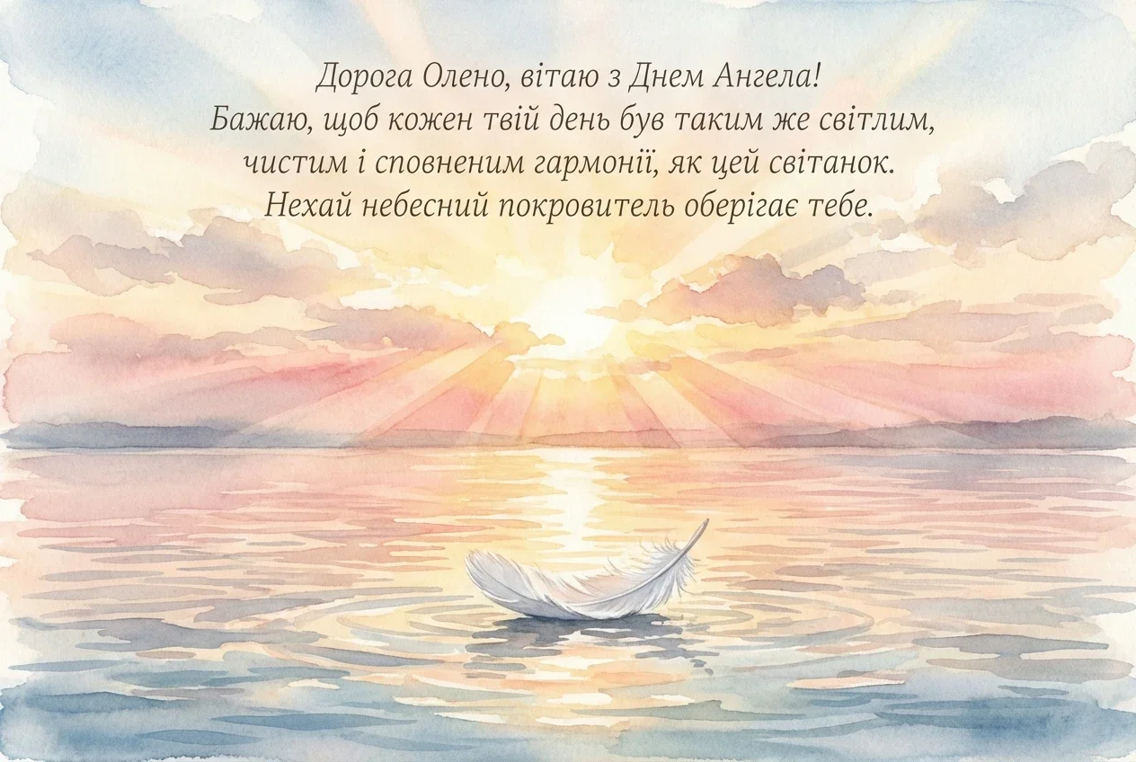 оленочка з днем ангела олена