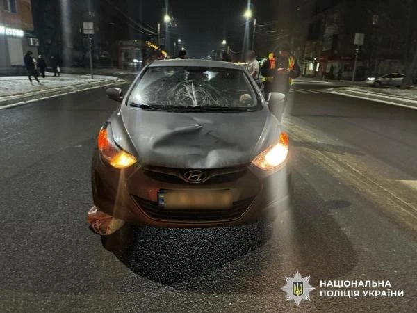 У Кропивницькому пішохід потрапив під колеса Hyundai