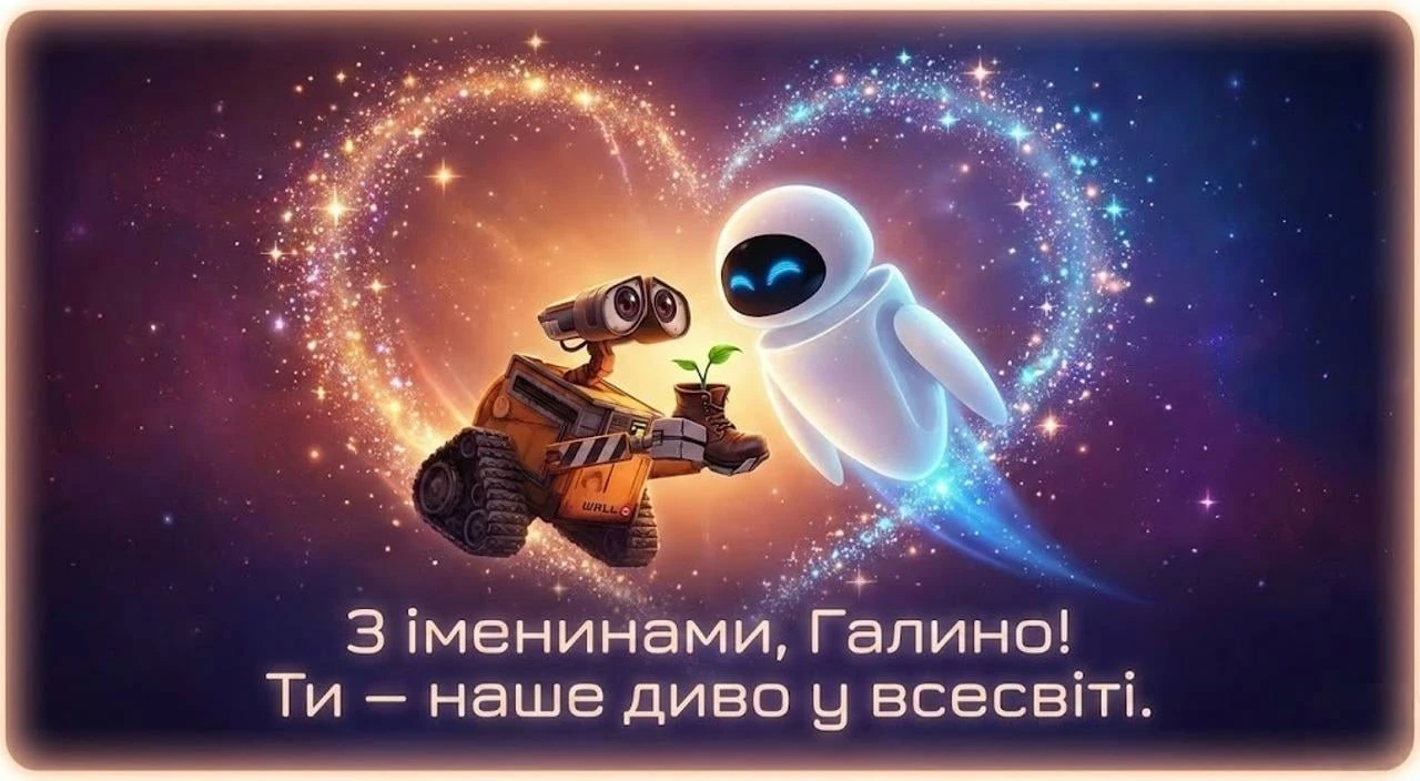 Красиві открытки та привітання з днем ангела для Галини