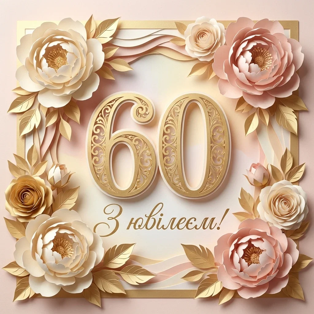 картинки з ювілеєм 60 років жінці