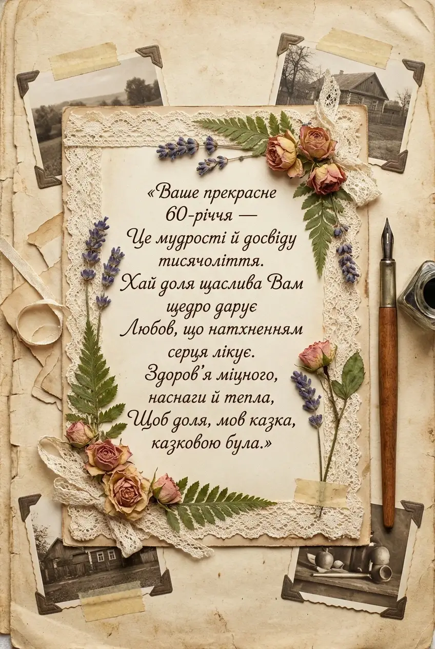 картинки з ювілеєм 60 років жінці