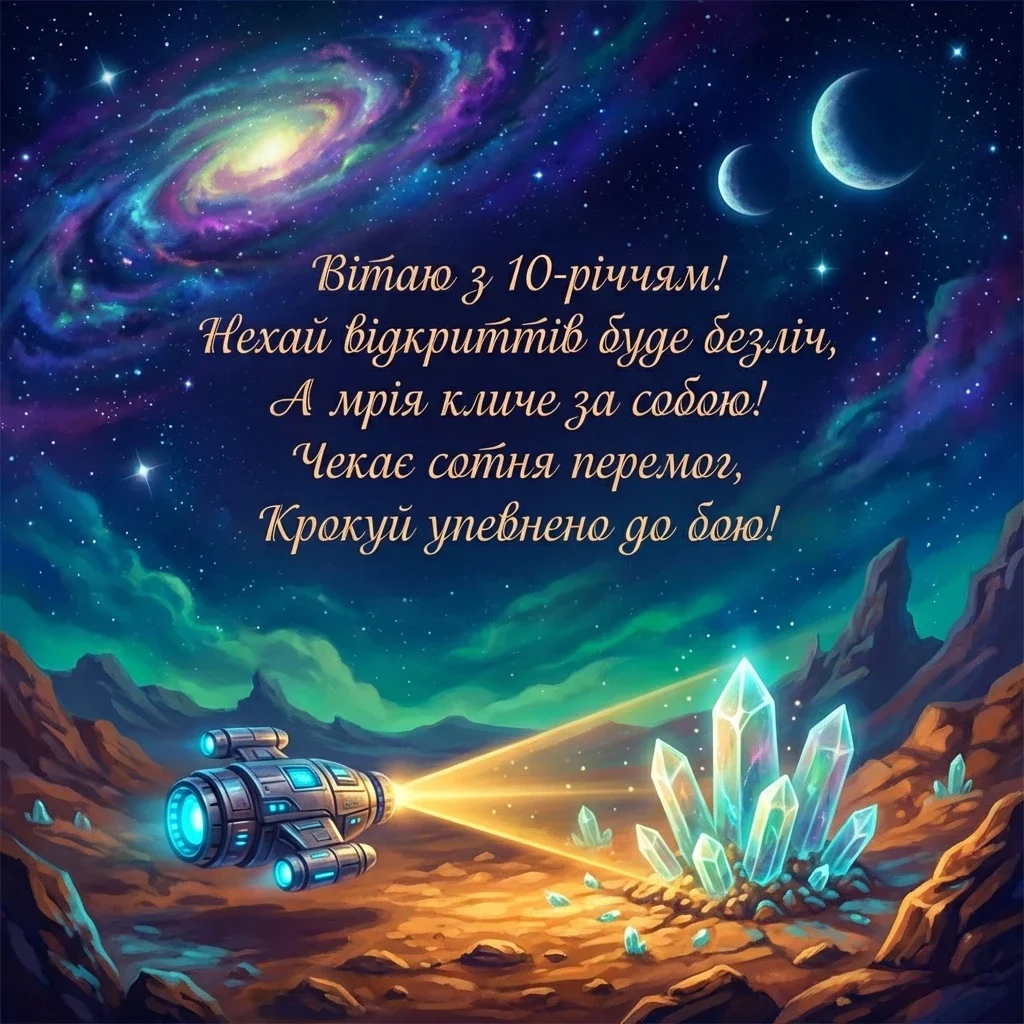 картинки з днем народження 10 років хлопчику