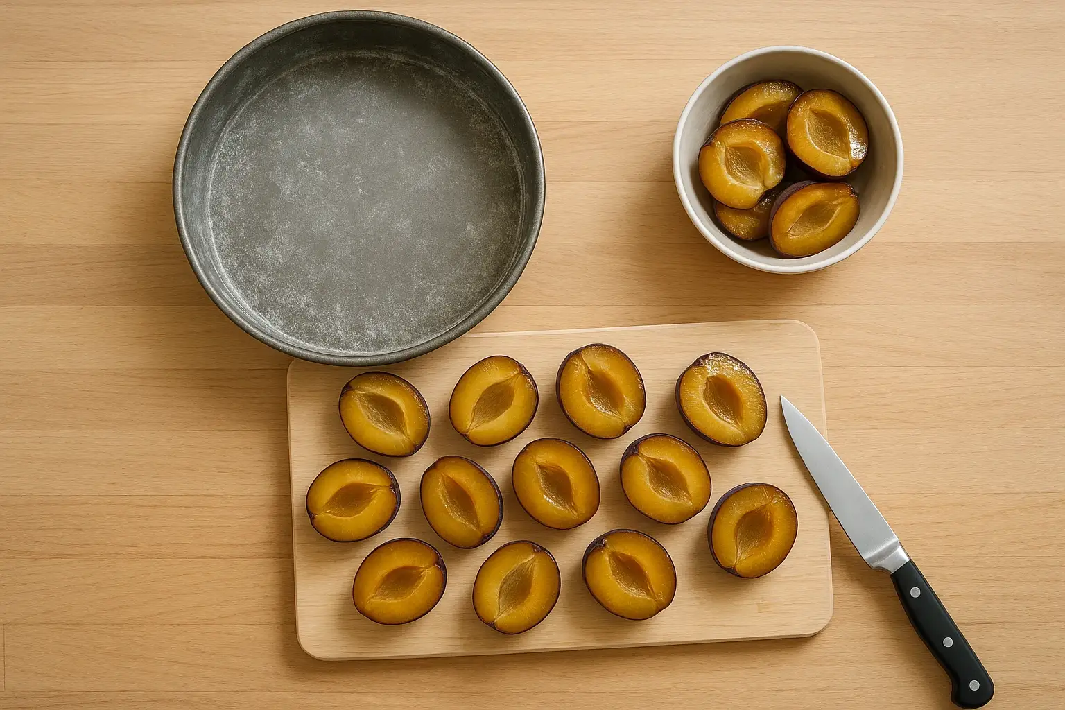 пляцок зі сливами