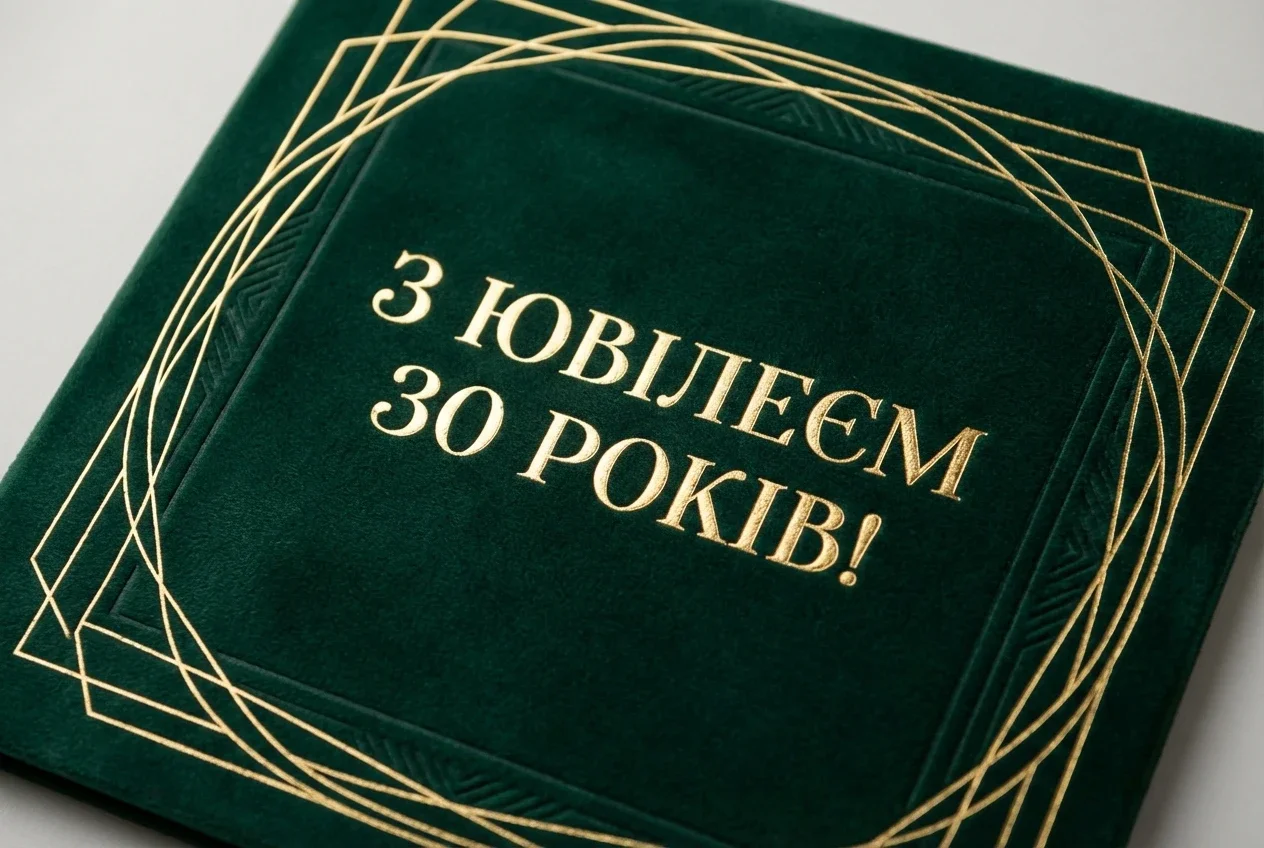 вітаю з ювілеєм 30