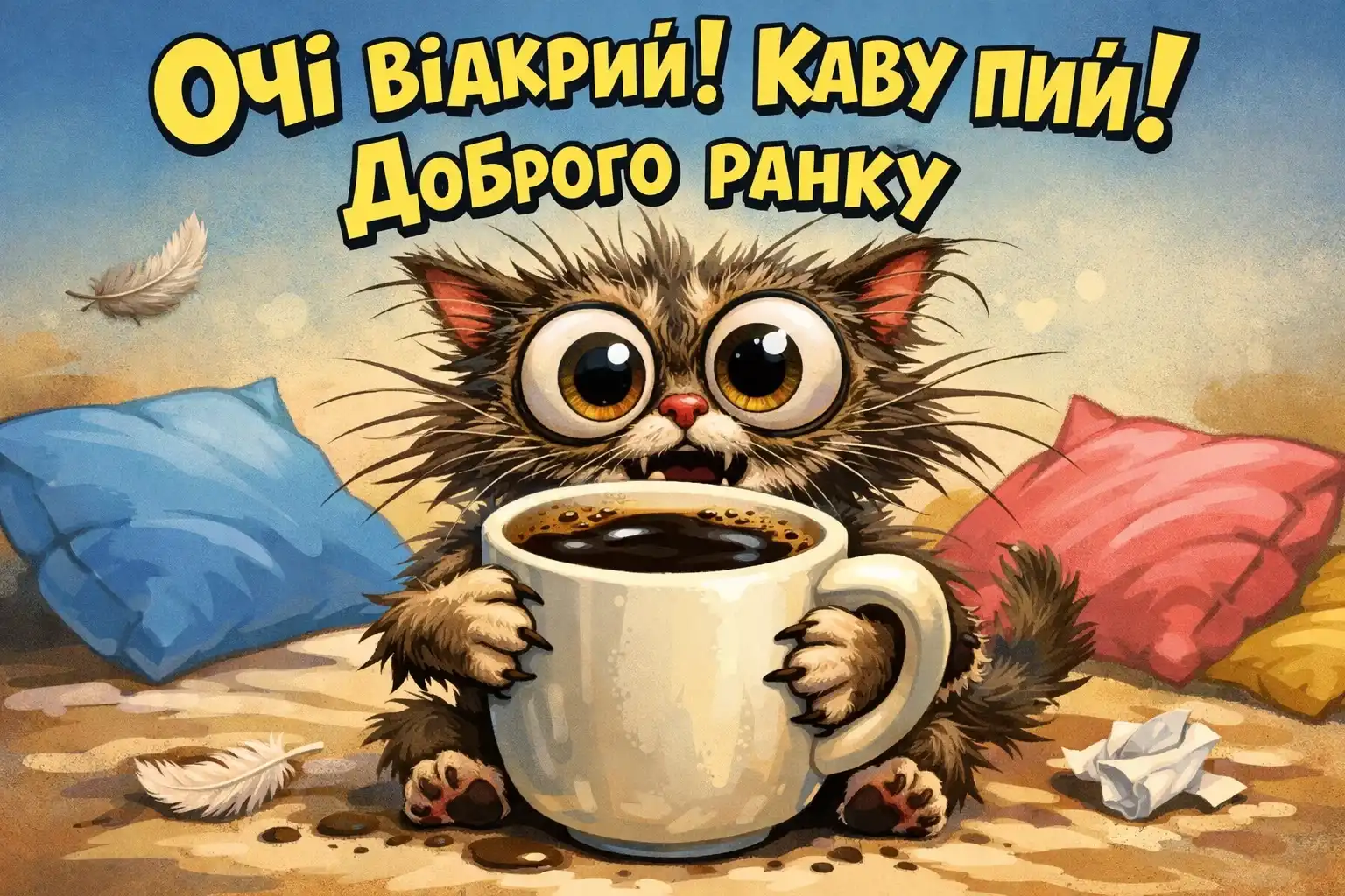 Картинки доброго ранку і гарного дня: душевна добірка листівок для найкращого настрою