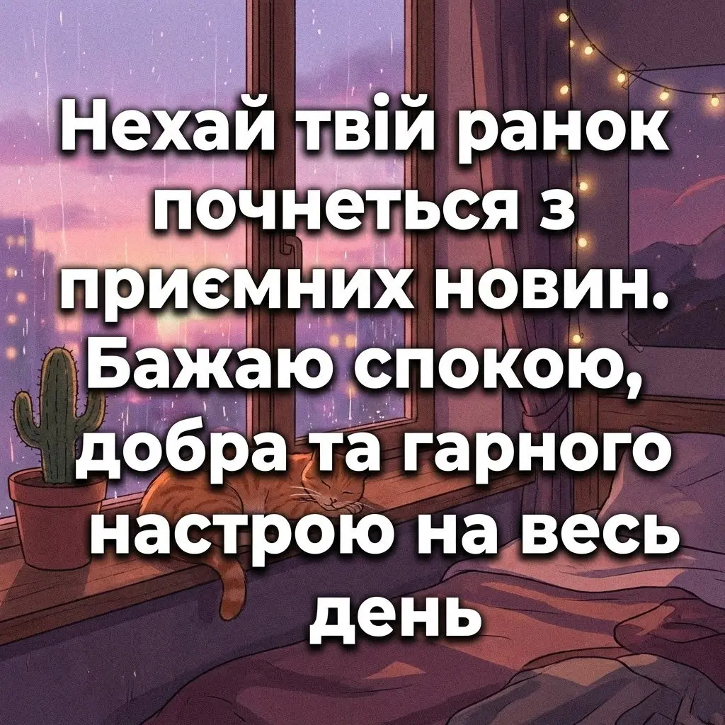 Картинки доброго ранку і гарного дня: душевна добірка листівок для найкращого настрою