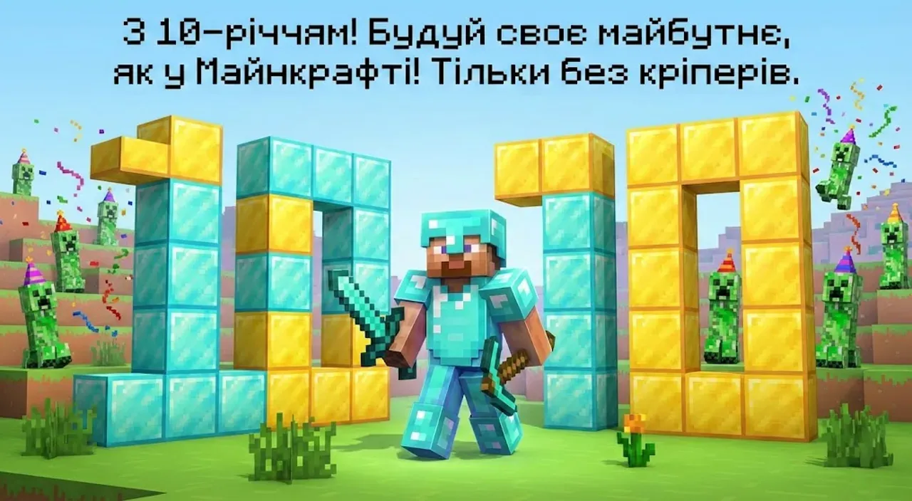 Картинки з днем народження для хлопчика на 10 років