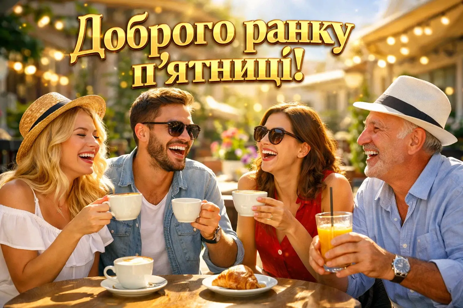 Доброго ранку п’ятниці: душевні вітання та найкращі картинки для легкого завершення тижня