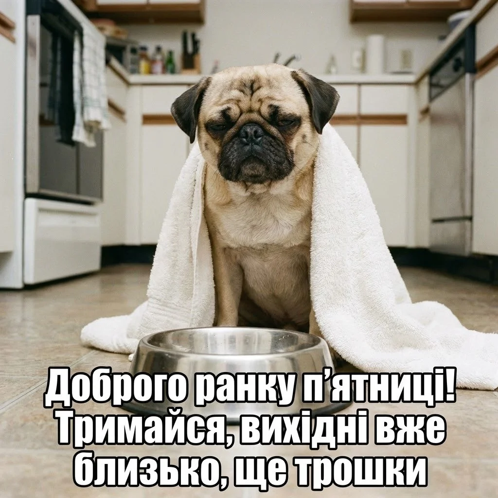 Доброго ранку п’ятниці: душевні вітання та найкращі картинки для легкого завершення тижня
