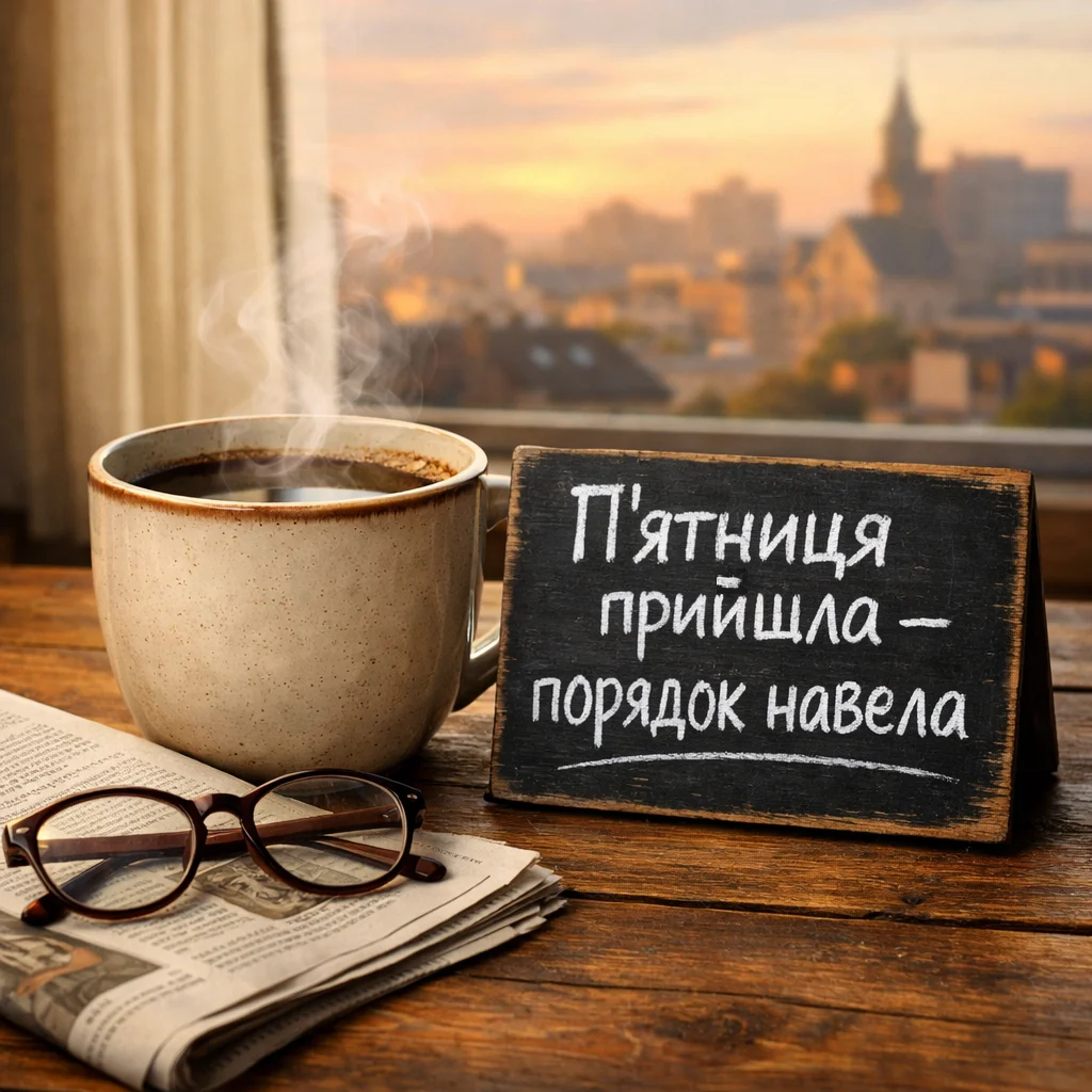 Доброго ранку п’ятниці: душевні вітання та найкращі картинки для легкого завершення тижня