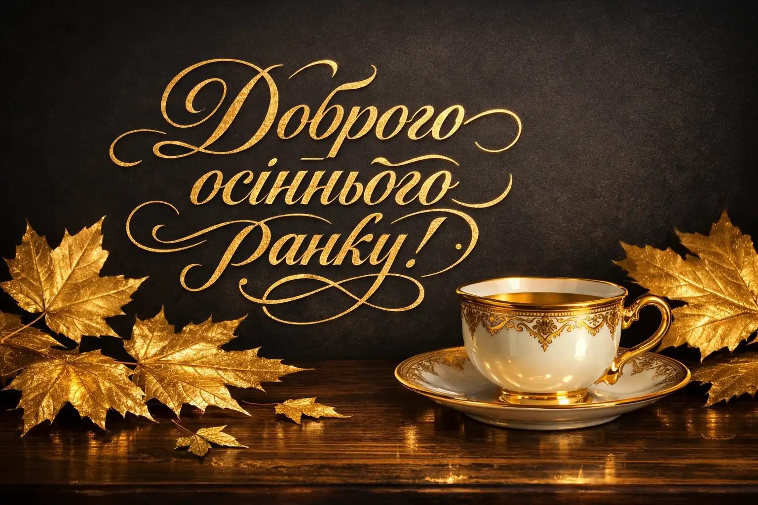 Доброго ранку: осінь у найкращих картинках та душевних побажаннях для гарного настрою
