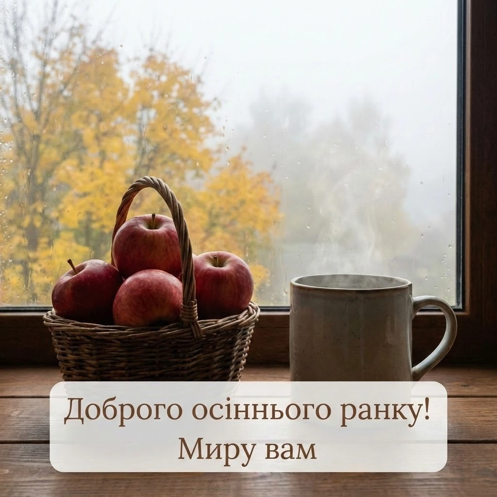 Доброго ранку: осінь у найкращих картинках та душевних побажаннях для гарного настрою