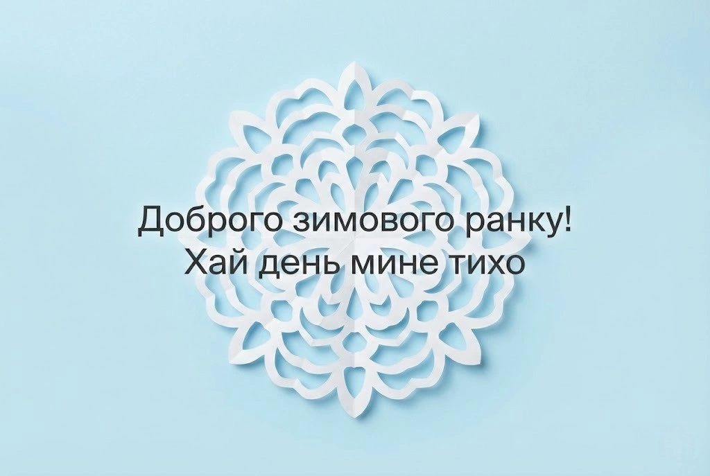 Доброго зимового ранку картинки та душевні листівки для затишного настрою