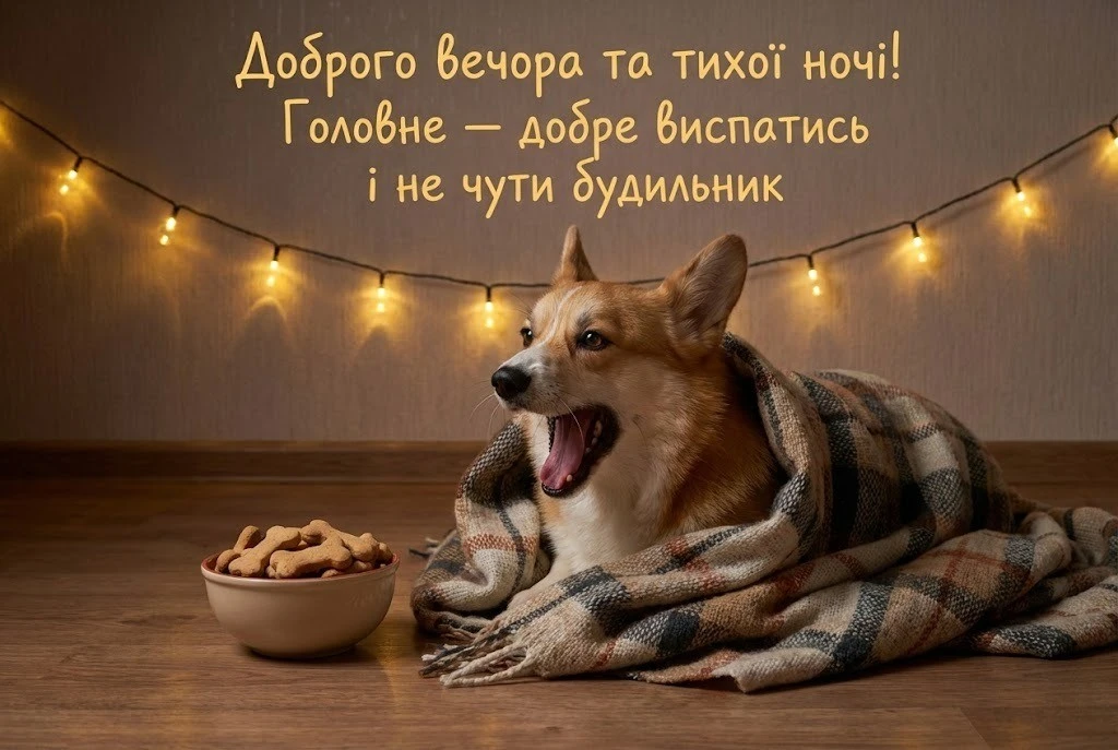 Доброго вечора, тихої ночі: найкращі картинки та душевні побажання для мирного відпочинку