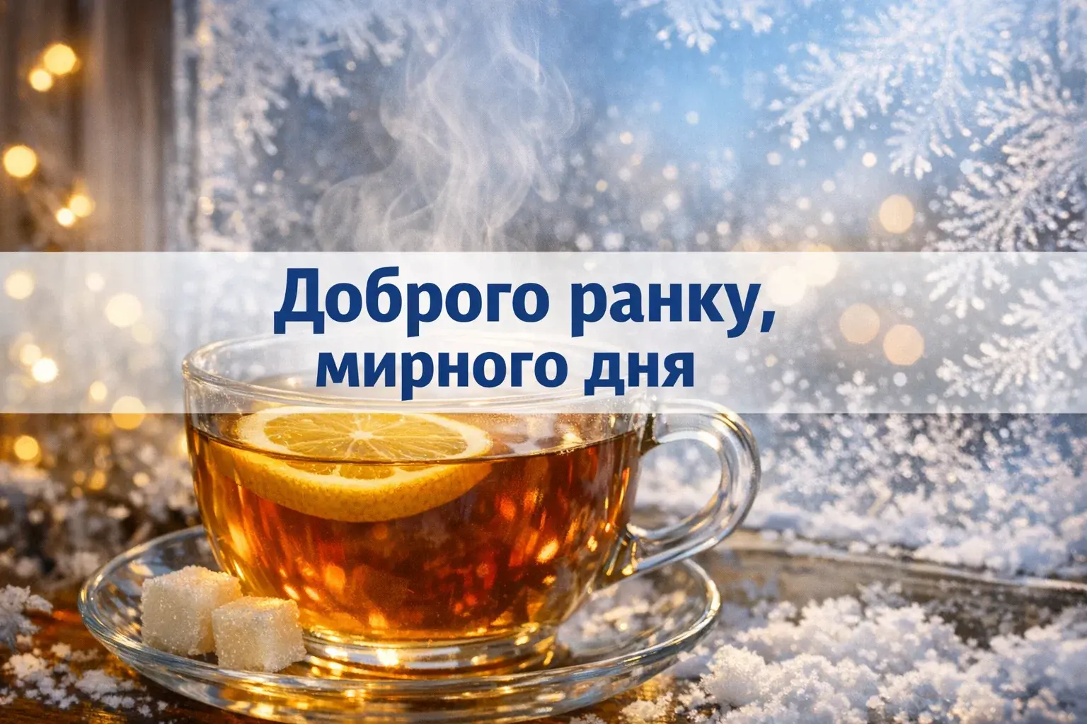 Гіфки доброго зимового ранку та душевні картинки: найкращі привітання для затишного дня