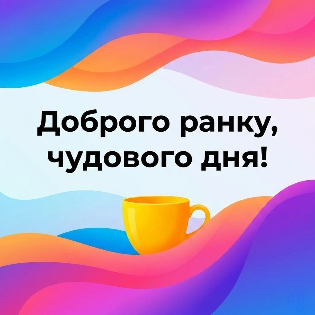 Доброго ранку та чудового дня: найкращі картинки й листівки для гарного настрою
