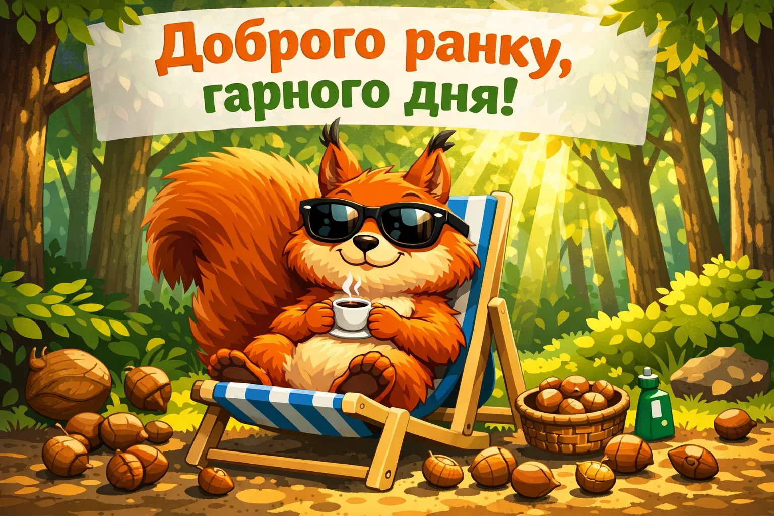 Доброго ранку, гарного дня: прикольні картинки для чудового настрою