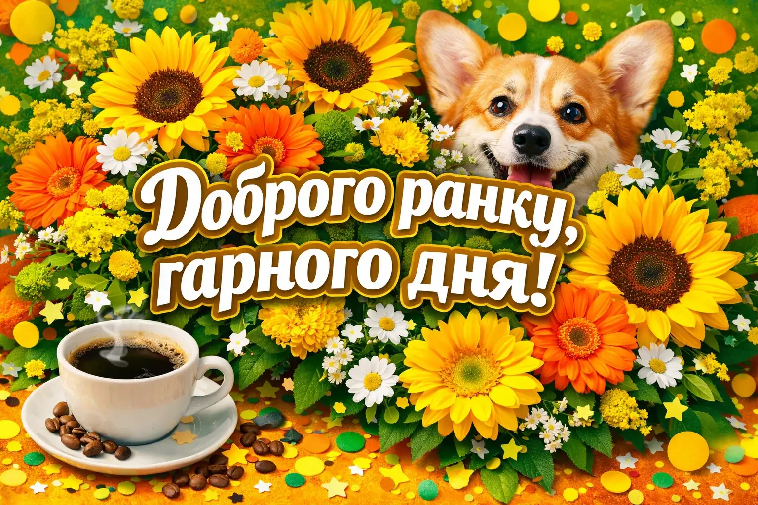 Доброго ранку, гарного дня: прикольні картинки для чудового настрою