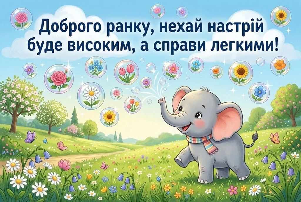 Доброго ранку, гарного дня: прикольні картинки для чудового настрою