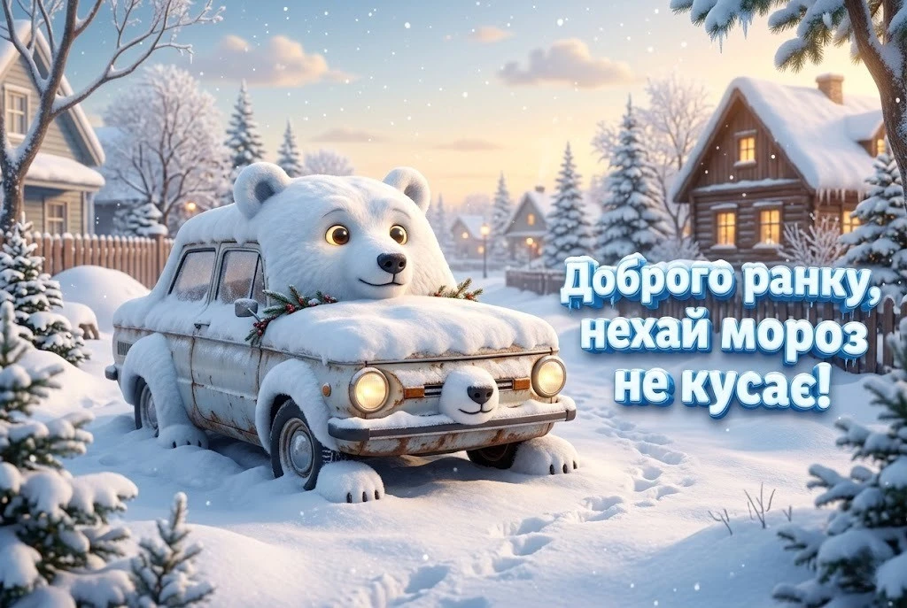 Зима та найтепліші побажання доброго зимового ранку: добірка затишних картинок та душевних листівок