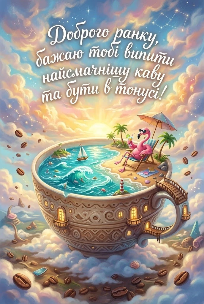 Найкращі картинки доброго ранку та гарного дня для натхнення та душевних привітань