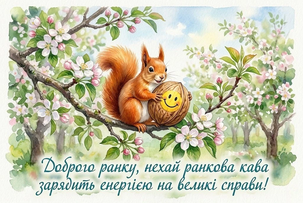 Найкращі картинки доброго ранку та гарного дня для натхнення та душевних привітань