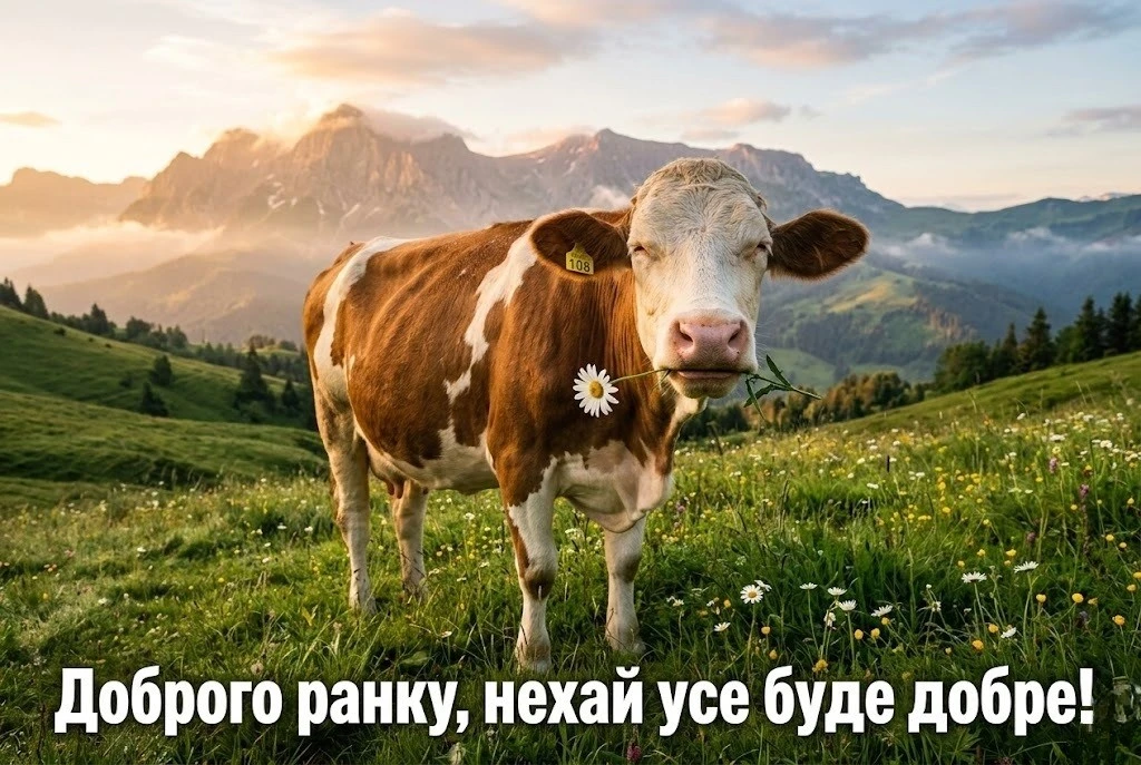 Бажаємо вам доброго ранку та міцного здоров’я через ці чудові картинки та листівки українською для найрідніших