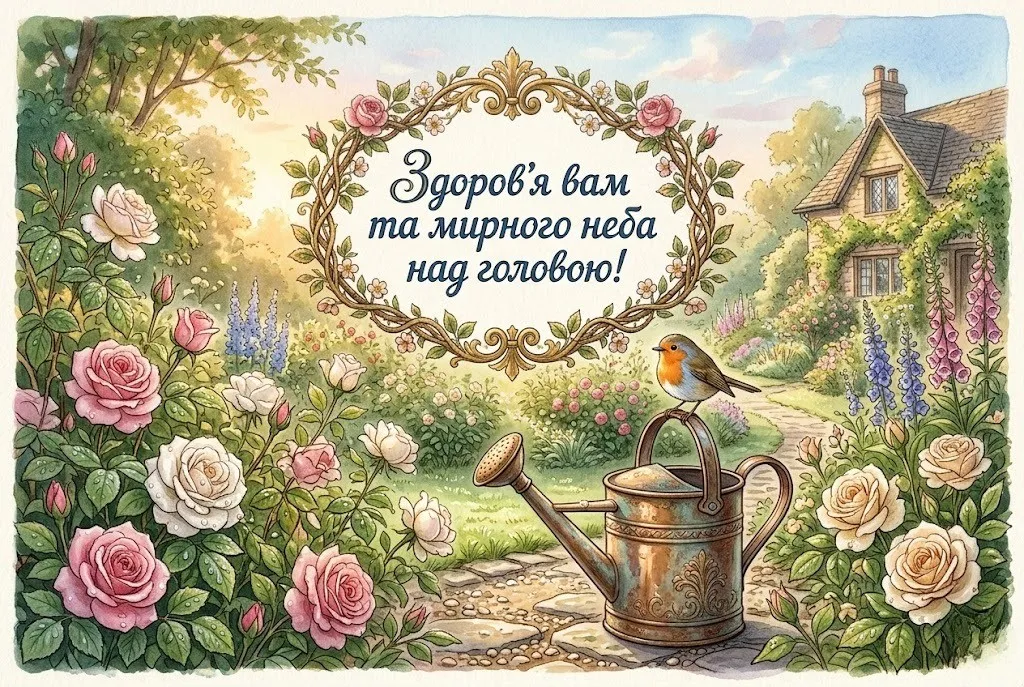Бажаємо вам доброго ранку та міцного здоров’я через ці чудові картинки та листівки українською для найрідніших