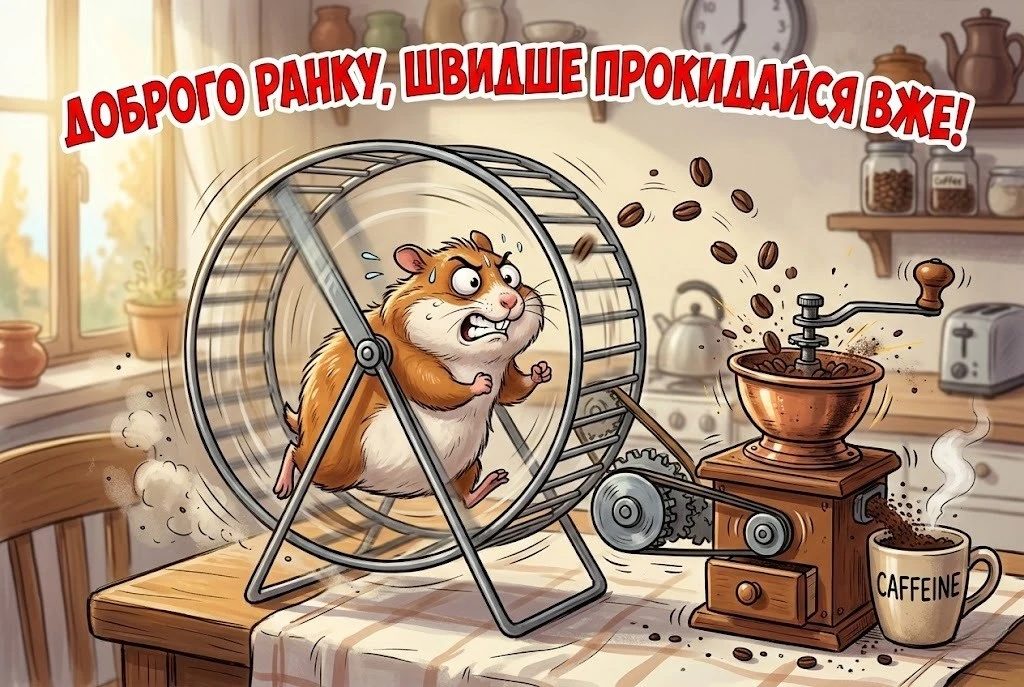 Доброго ранку листівки та найтепліші побажання для натхненного початку вашого дня