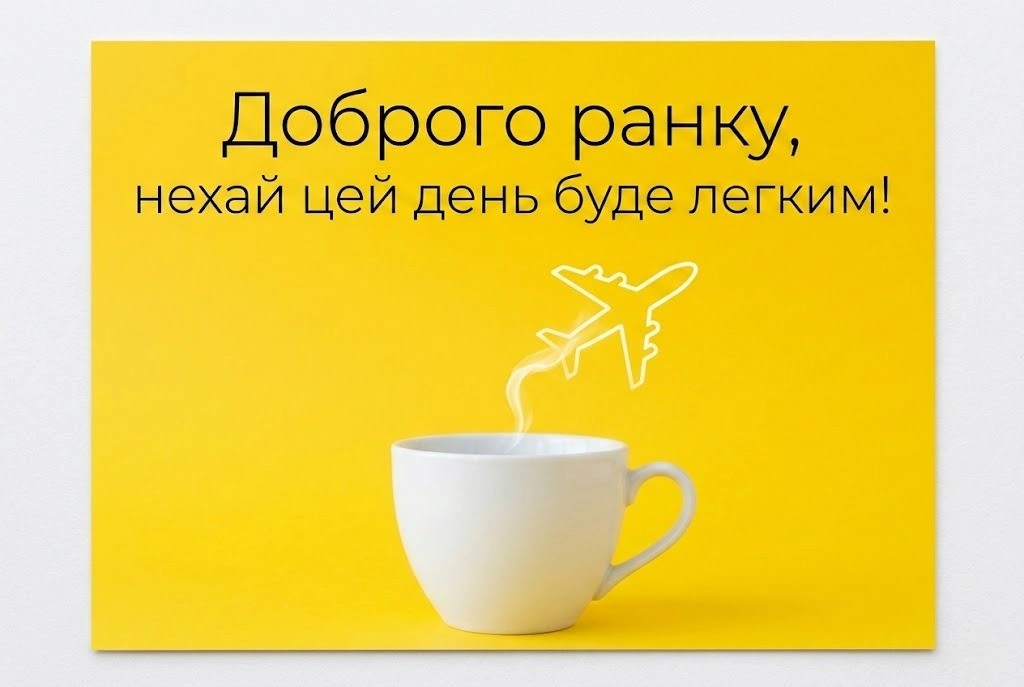 Доброго ранку листівки та найтепліші побажання для натхненного початку вашого дня