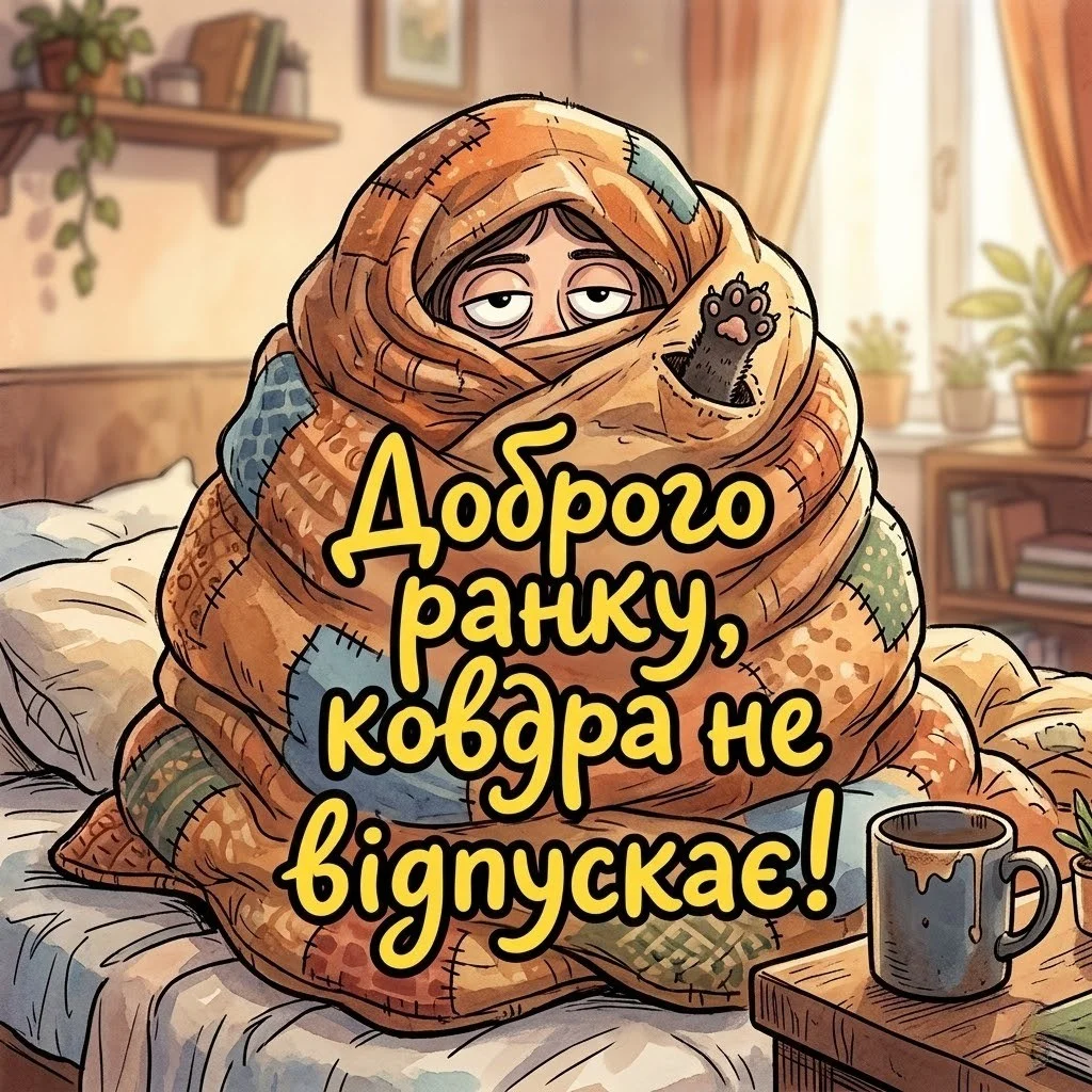 Доброго ранку листівки та найтепліші побажання для натхненного початку вашого дня