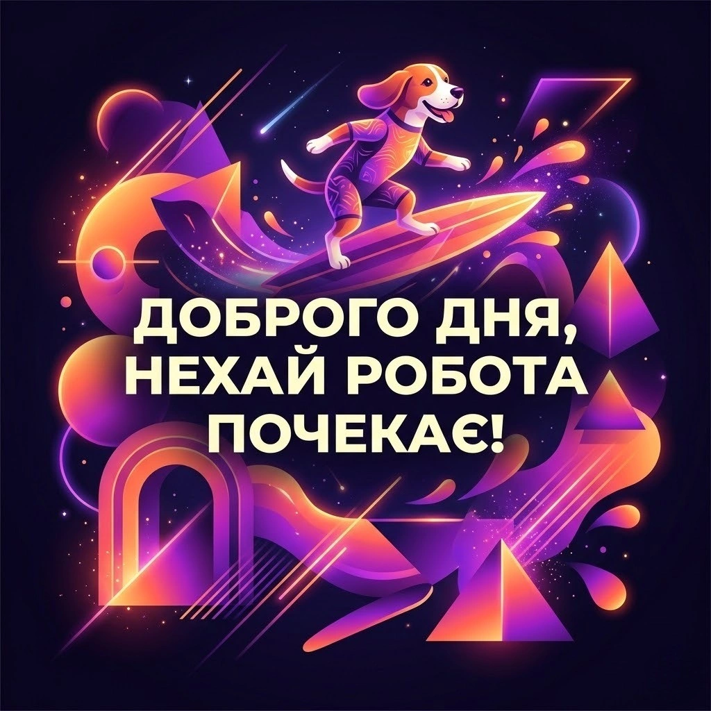 Оригінальні побажання доброго дня на українській мові: прикольні картинки для чудового настрою